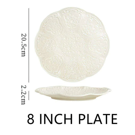 Elegant Palace Relief Ceramic Tea and Coffee Collection for Discerning Connoisseurs