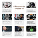Advanced AMOLED Smartwatch with Bluetooth Calling, Health Tracking, and Multi-Sport Modes for iOS & Android