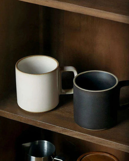 Artisan Vintage Clay Stoneware Coffee Mug - A Touch of Rustic Charm for Your Home