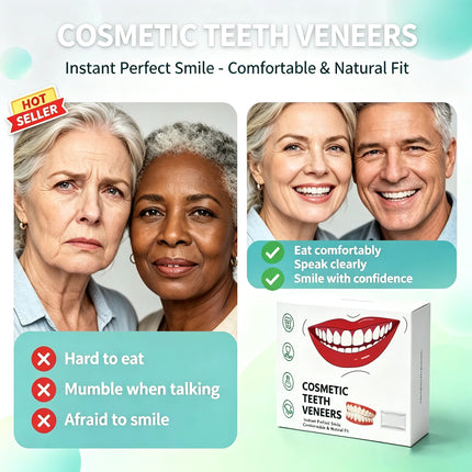 Natural-Look Silicone Full Dentures — Soft, Lightweight, Daily Wear