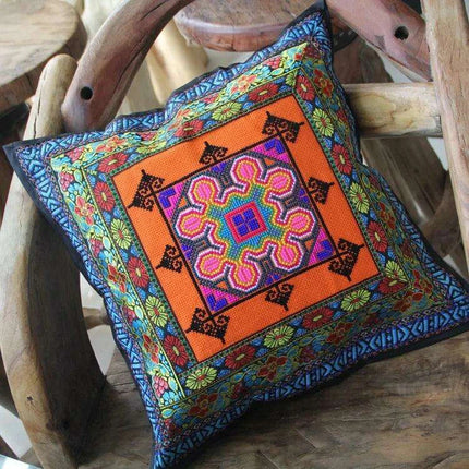 Embroidered Cushion Cover