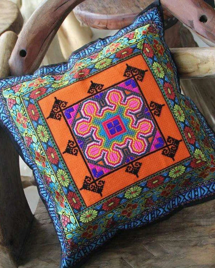 Embroidered Cushion Cover