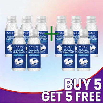 Resin Dental Adhesive — Shapeable Temporary Tooth Repair, Multi-Pack Options