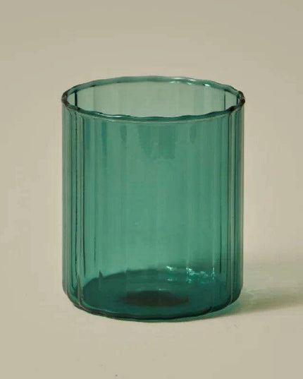 Vibrant Heat-Resistant Glass Mug Collection - Set of 6 Stylish Cups for Every Occasion