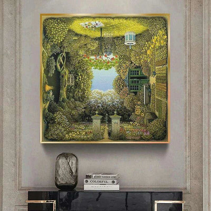 Enchanting Jacek Yerka Surrealistic Canvas Art Prints - Revitalize Your Space