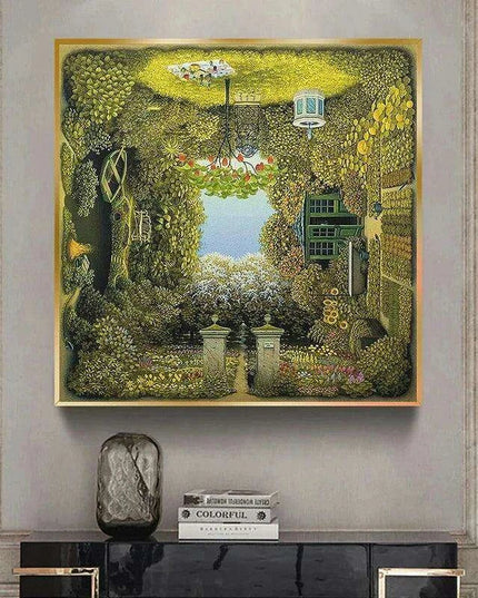 Enchanting Jacek Yerka Surrealistic Canvas Art Prints - Revitalize Your Space