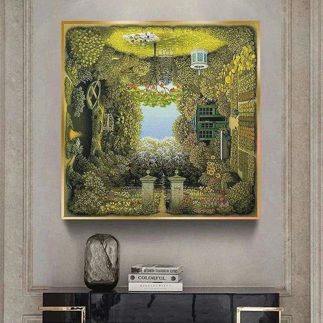 Enchanting Jacek Yerka Surrealistic Canvas Art Prints - Revitalize Your Space