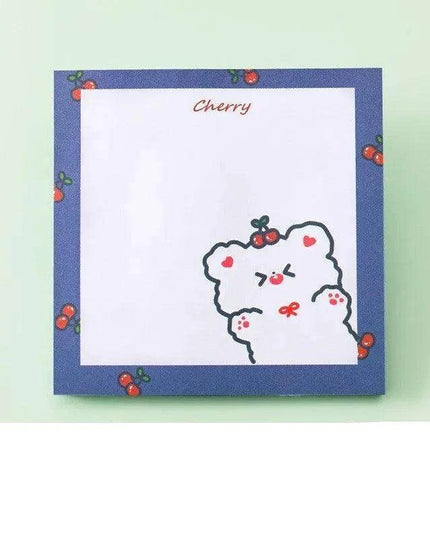 Whimsical Bear-Themed Sticky Notes Set - 80-Pieces to Brighten Your Workspace