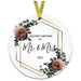 Our First Christmas Together 2023 Ornament - A Cherished Keepsake for New Couples - Celebrate Your Love Story - "Start Your Adventure" Holiday Gift