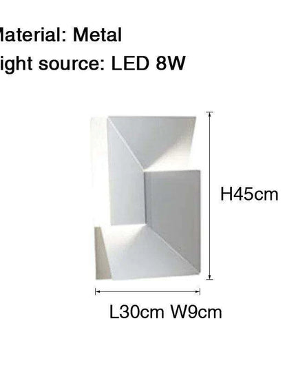 Elegant Customizable 3D Wall Sconce with Adjustable Brightness - Select Your Ideal Size