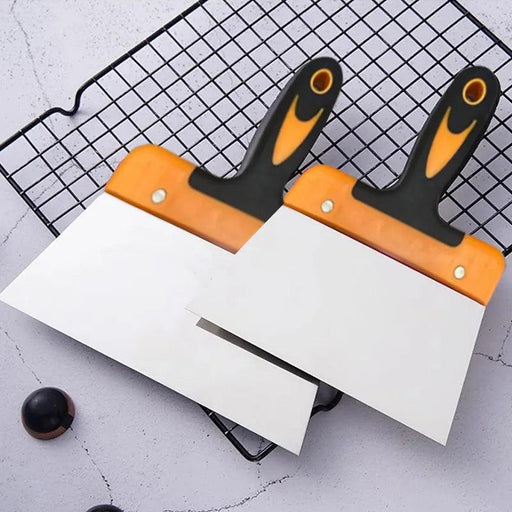 Premium Stainless Steel Cake Decorating Kit: Spatula and Scraper for Every Baking Occasion