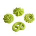 Lifelike Cookie Display Collection - 16 Realistic Replicas for Bakery Showcases and Photography