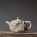 Rustic Charm Ceramic Tea Set - Artistic Handcrafted Teapot and Teacup Duo