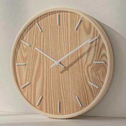 Zen Serenity Elegant Wooden Clock - Japanese Inspired Home Decor