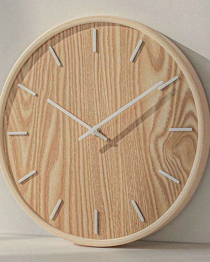 Zen Serenity Elegant Wooden Clock - Japanese Inspired Home Decor