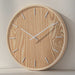 Japanese-Inspired Wooden Wall Clock for Serene Spaces