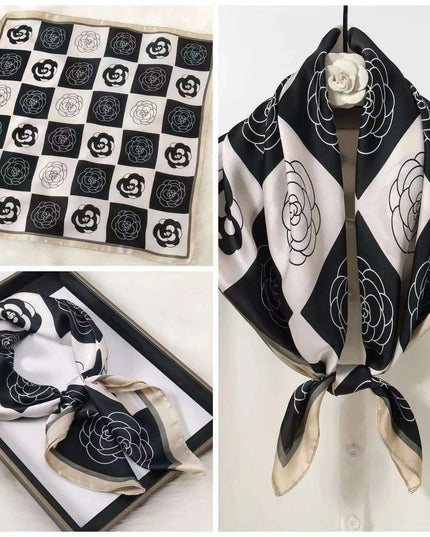 Elegant Faux Silk Satin Scarf: Your Go-To Accessory for Chic Versatility