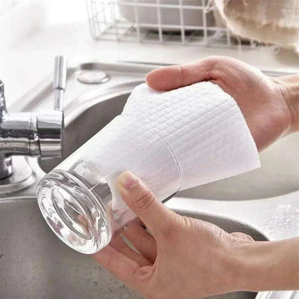Essential Kitchen Cleaning Wipes Set with Stainless Steel Storage Hanger