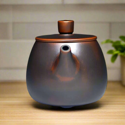 Elegant 220ml Nixing Zisha Purple Clay Teapot Set - A Must-Have for Tea Aficionados