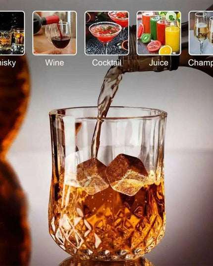 Whiskey Lover's Ultimate Gift Set in Luxurious Wooden Presentation Box - Perfect for Father's Day and Special Occasions