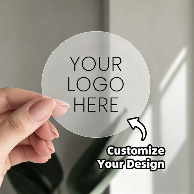 Custom Transparent Stickers Personalized Logo Labels for Small Business Branding Envelopes Crafts custom-transparent-stickers-personalized-logo-labels-for-small-business-branding-envelopes-crafts