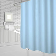 Waterproof Polyester Shower Curtain with Hooks