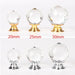 Crystal Ball Glass Knobs - Elegant Drawer Pulls for Chic Furniture