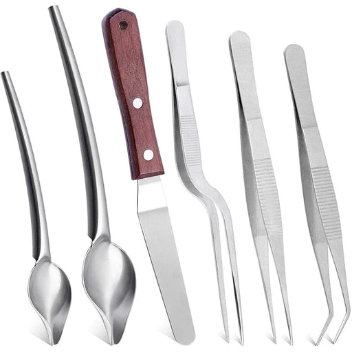 6-Piece Professional Stainless Steel Precision Kitchen Tool Set