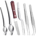 6-Piece Stainless Steel Precision Culinary Tool Set