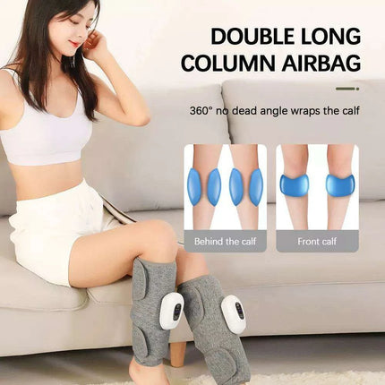 Portable Air Compression Massager for Legs and Arms: Customizable Intensity and Travel-Friendly