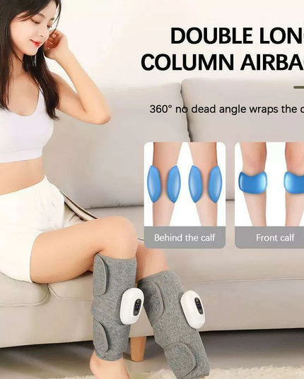 Portable Air Compression Massager for Legs and Arms: Customizable Intensity and Travel-Friendly