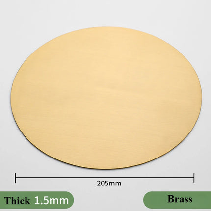 Brass Decorative Furniture Inlay Sheet — Hollow Carved Golden Panel, Sold as 1 or 2 Pieces