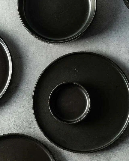 Contemporary Matte Nordic Ceramic Dining Set - Embrace Japanese Elegance for Every Occasion