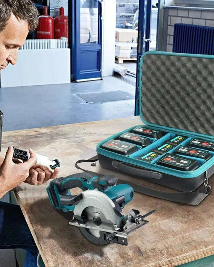 Customizable Battery Storage Case - Durable, Travel-Friendly & Waterproof Design