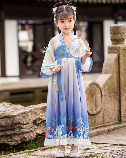 Heritage Unisex Hanfu Robe – Classic Chinese Scholar Kimono for All Ages