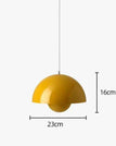 Yellow-Dia 23cm / no light bulb