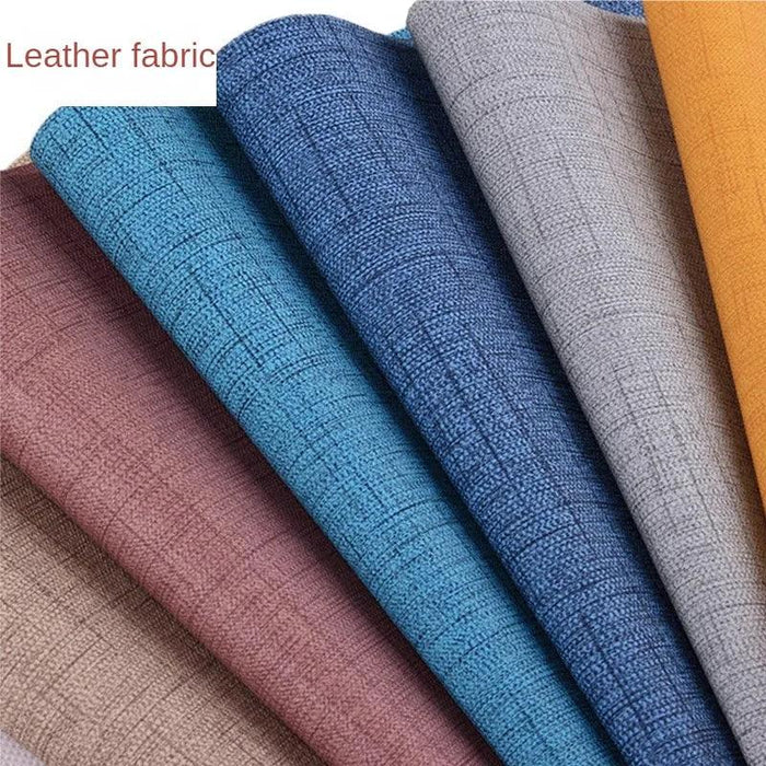 Elegant Polyester Faux Leather Fabric - Perfect for Stylish Home Decor & Creative Crafts