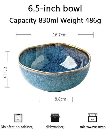 Handcrafted Blue Kiln Charger Plates - Elegant Table Decor for Sophisticated Dining Experiences