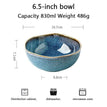6.5 inches bowl