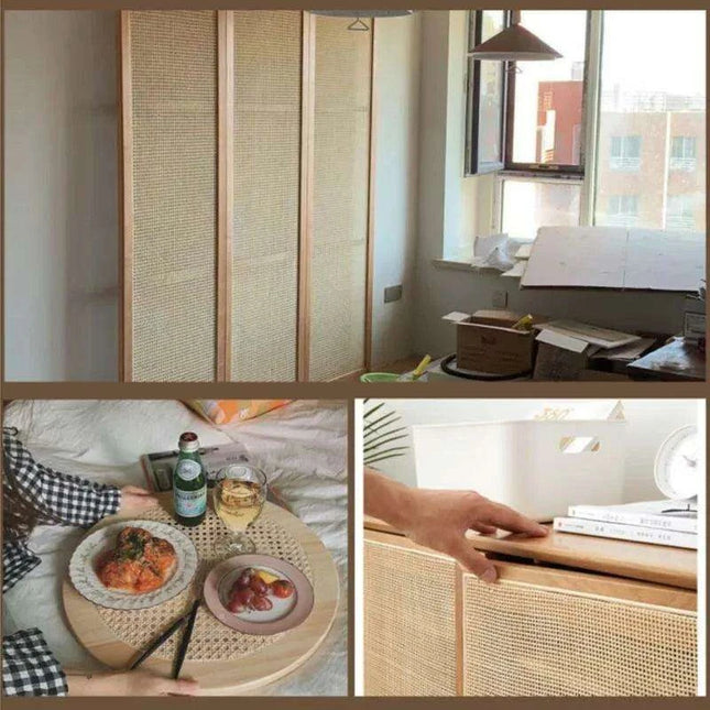 Natural Indonesian Rattan Cane Webbing for DIY Home Décor and Furniture Restoration