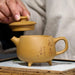 Artisan Yixing Purple Clay 200ml Teapot - A Collector's Essential for Tea Enthusiasts