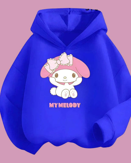 My Melody Graffiti Hoodie Outfit for Girls - Adorable Spring/Fall Sweatshirt Set