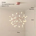 Nordic Firefly Chandelier: Customizable Rose Gold & Black Lighting Masterpiece