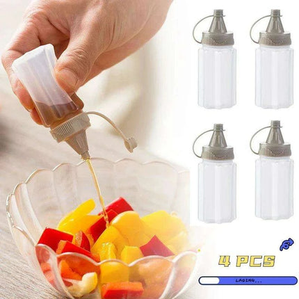 Charming Pet-Themed Sauce Dispenser Set – Bento Bliss Essentials