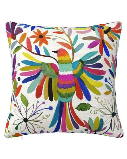 Exquisite Velvet Cushion Covers Featuring Mexican Butterfly and Floral Embroidery for Stylish Home Decor