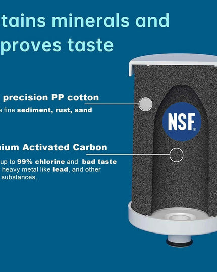 Premium Faucet Water Filter System - Enhance Taste and Save Money Effortlessly