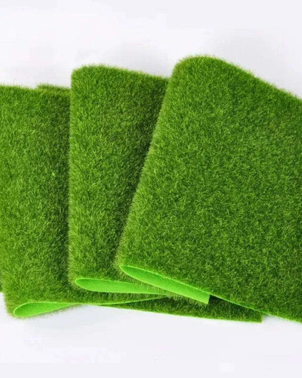 Lush Faux Mini Moss Grass for DIY Terrariums and Enchanting Fairy Gardens