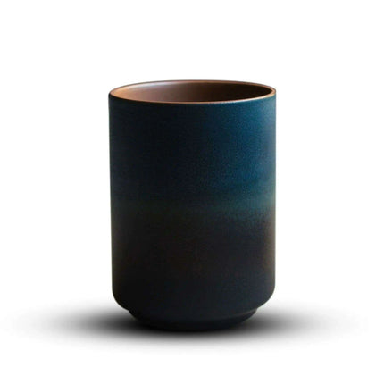 Sophisticated Japanese Stoneware Ombre Coffee and Tea Mug - Ideal for Daily Enjoyment