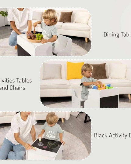 Creative Kids' Activity Table and Chair Set - Safe and Versatile for Growing Minds