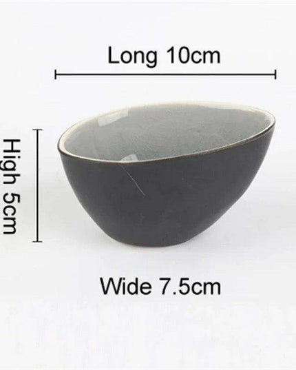 Chic Ceramic Soy Sauce Dipping Dish Set with Multi-Purpose Serving Tray